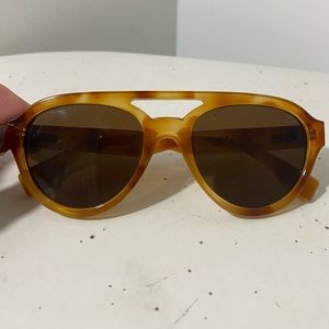Solid and Striped Vintage Tort Sunglasses- NEVER WORN